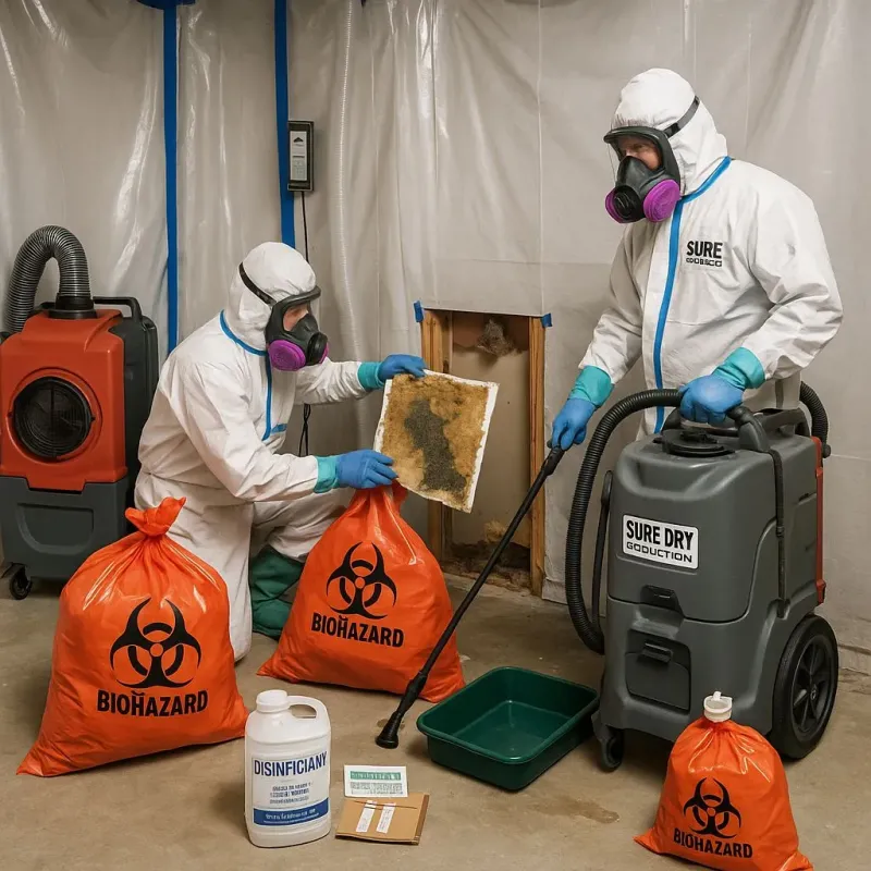 Contaminated Water Handling Protocols process in Bellmead, TX